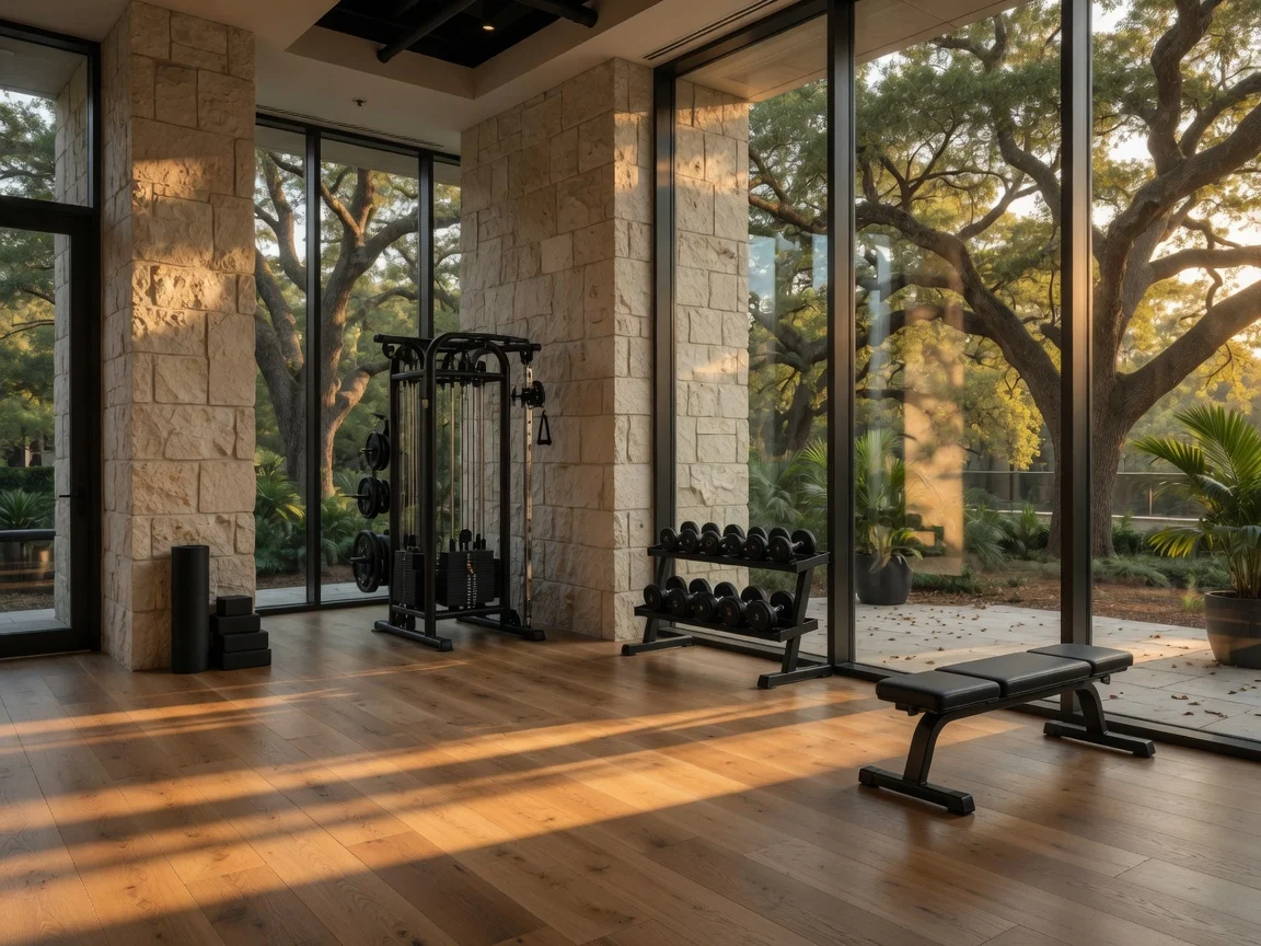 Riverline fitness floor